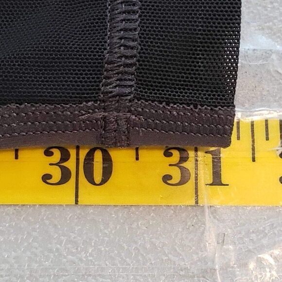 Lululemon Athletica Gray Wunder Under Mesh Bandage High Rise Gray Tech Cutout 2 - Picture 9 of 10